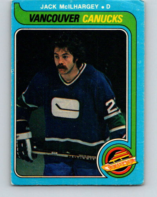 1979-80 O-Pee-Chee #367 Jack McIlhargey  Vancouver Canucks  V20477