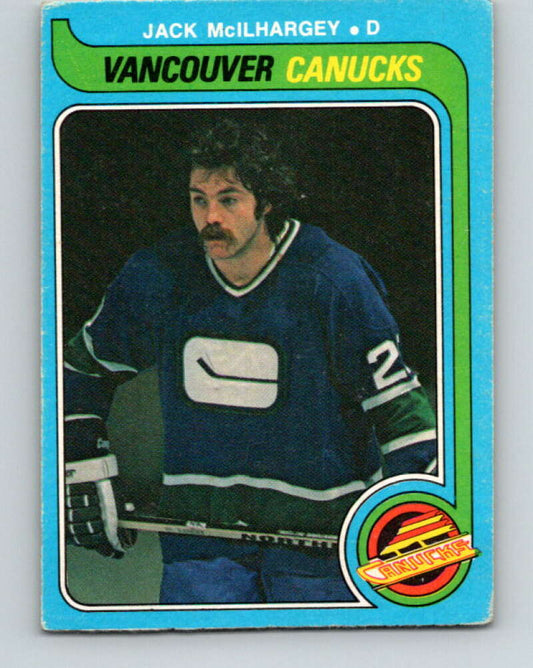 1979-80 O-Pee-Chee #367 Jack McIlhargey  Vancouver Canucks  V20478