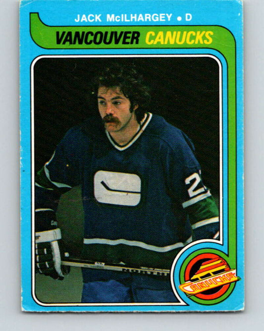 1979-80 O-Pee-Chee #367 Jack McIlhargey  Vancouver Canucks  V20479
