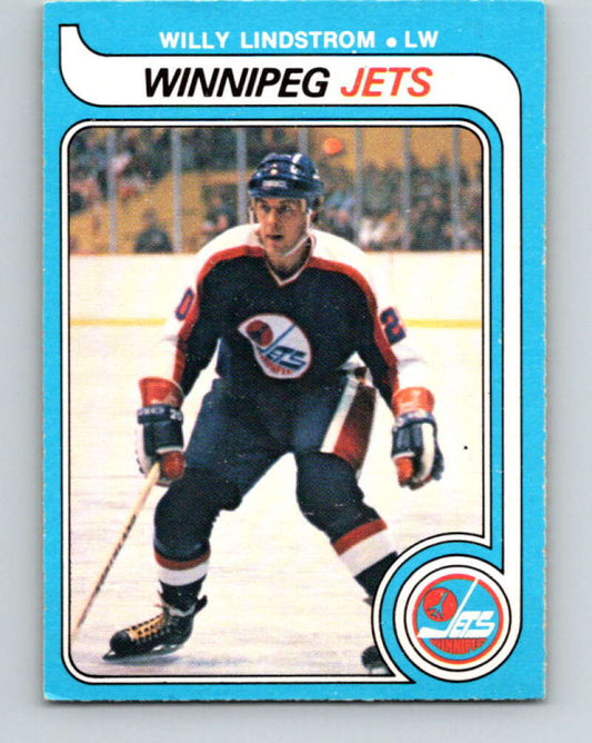 1979-80 O-Pee-Chee #368 Willy Lindstrom  Winnipeg Jets  V20482