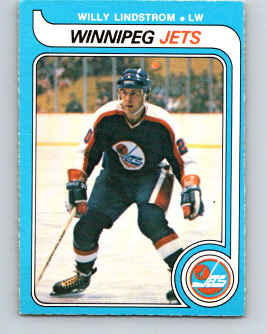 1979-80 O-Pee-Chee #368 Willy Lindstrom  Winnipeg Jets  V20483