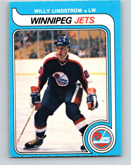 1979-80 O-Pee-Chee #368 Willy Lindstrom  Winnipeg Jets  V20484
