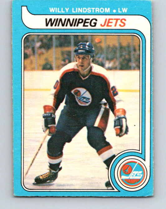 1979-80 O-Pee-Chee #368 Willy Lindstrom  Winnipeg Jets  V20486