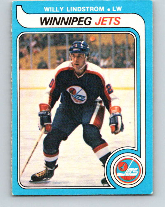 1979-80 O-Pee-Chee #368 Willy Lindstrom  Winnipeg Jets  V20488
