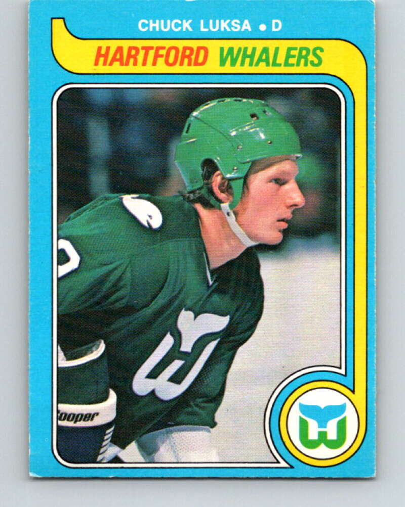 1979-80 O-Pee-Chee #370 Chuck Luksa  RC Rookie Hartford Whalers  V20500