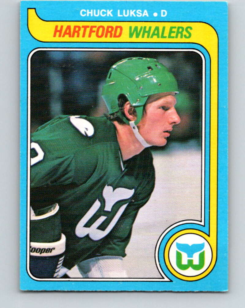 1979-80 O-Pee-Chee #370 Chuck Luksa  RC Rookie Hartford Whalers  V20502