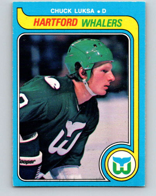 1979-80 O-Pee-Chee #370 Chuck Luksa  RC Rookie Hartford Whalers  V20504