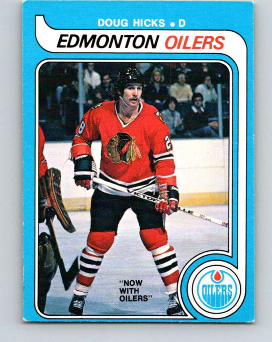 1979-80 O-Pee-Chee #379 Doug Hicks  Edmonton Oilers  V20606