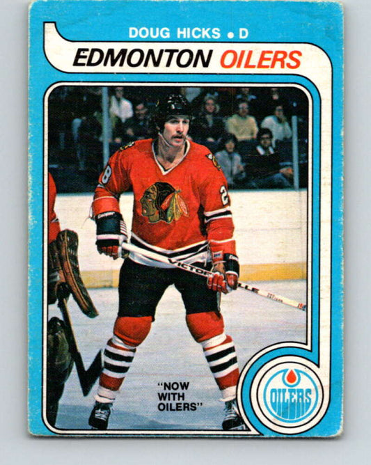 1979-80 O-Pee-Chee #379 Doug Hicks  Edmonton Oilers  V20607