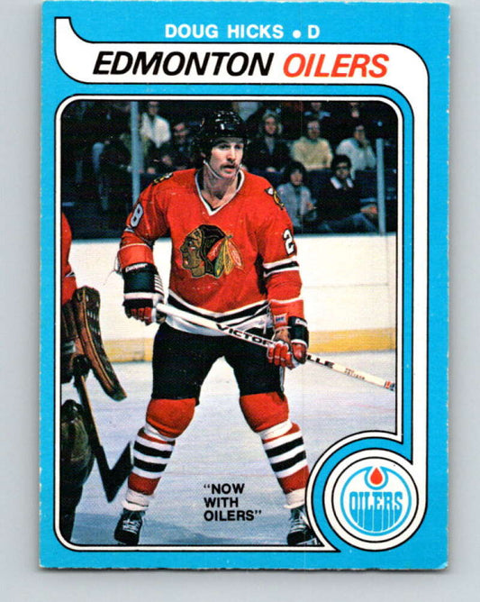 1979-80 O-Pee-Chee #379 Doug Hicks  Edmonton Oilers  V20608