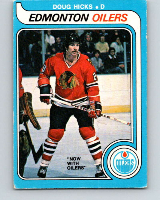 1979-80 O-Pee-Chee #379 Doug Hicks  Edmonton Oilers  V20609