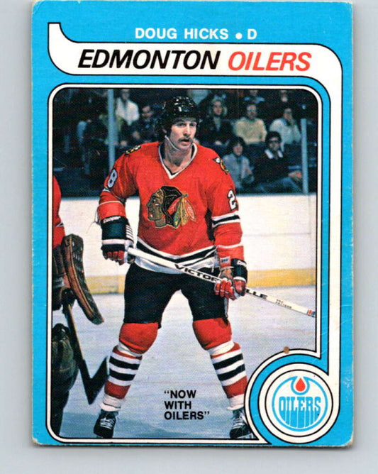 1979-80 O-Pee-Chee #379 Doug Hicks  Edmonton Oilers  V20610