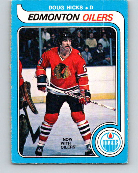 1979-80 O-Pee-Chee #379 Doug Hicks  Edmonton Oilers  V20611