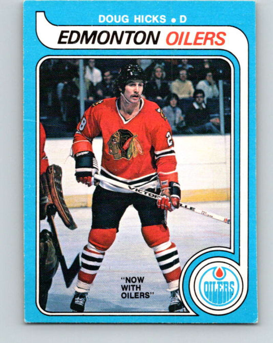 1979-80 O-Pee-Chee #379 Doug Hicks  Edmonton Oilers  V20612