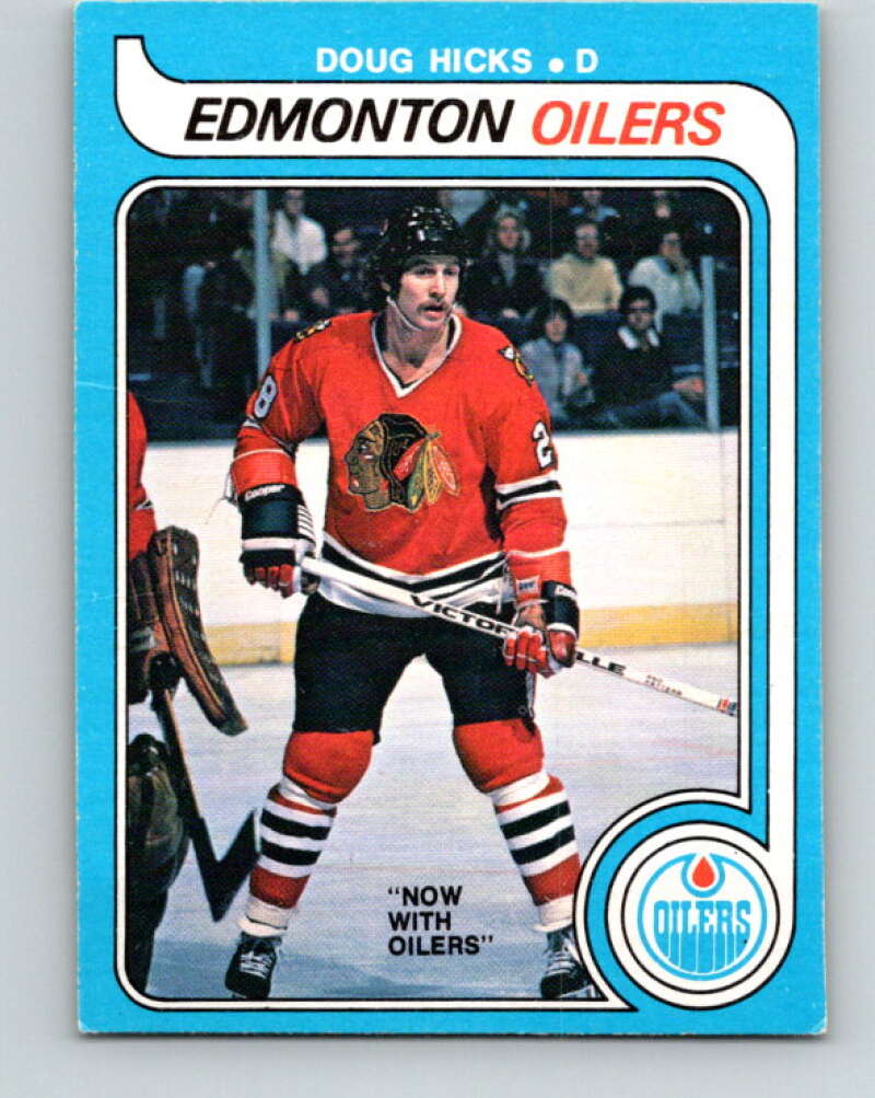 1979-80 O-Pee-Chee #379 Doug Hicks  Edmonton Oilers  V20612