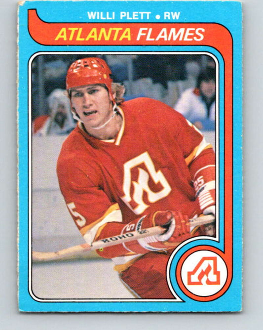 1979-80 O-Pee-Chee #382 Willi Plett  Atlanta Flames  V20631