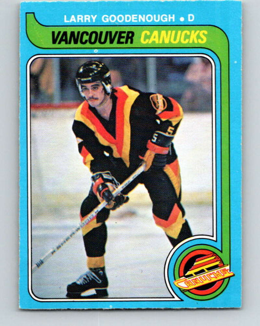 1979-80 O-Pee-Chee #383 Larry Goodenough  Vancouver Canucks  V20636