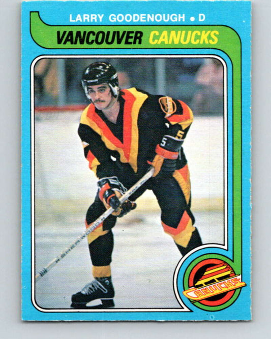 1979-80 O-Pee-Chee #383 Larry Goodenough  Vancouver Canucks  V20639