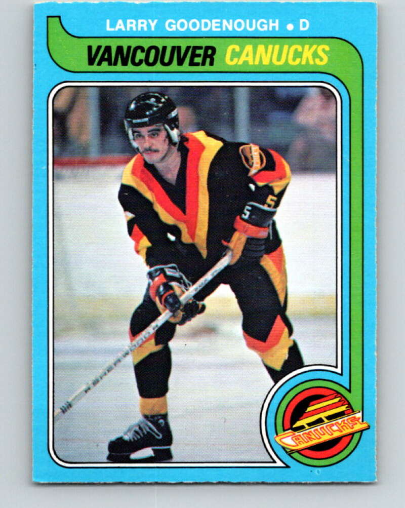 1979-80 O-Pee-Chee #383 Larry Goodenough  Vancouver Canucks  V20646