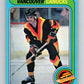 1979-80 O-Pee-Chee #383 Larry Goodenough  Vancouver Canucks  V20649
