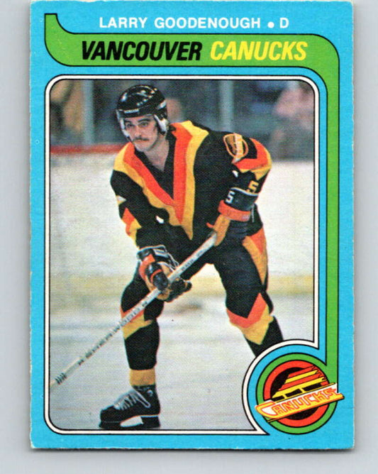 1979-80 O-Pee-Chee #383 Larry Goodenough  Vancouver Canucks  V20650