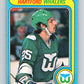 1979-80 O-Pee-Chee #384 Jim Warner  RC Rookie Hartford Whalers  V20656