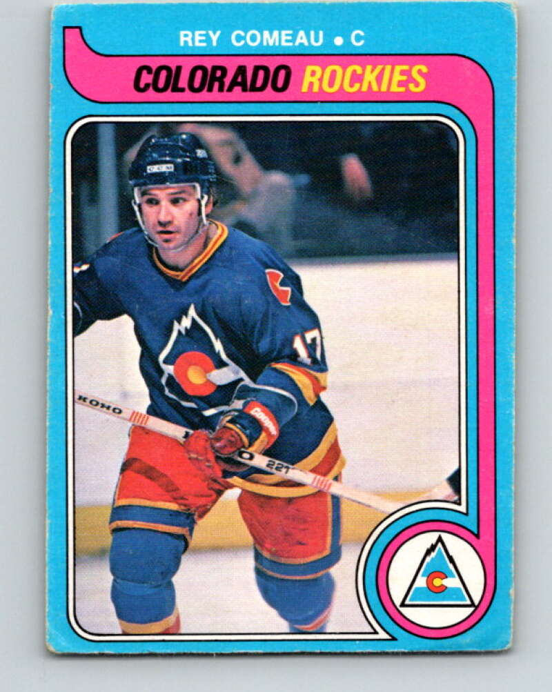 1979-80 O-Pee-Chee #385 Rey Comeau  Colorado Rockies  V20674