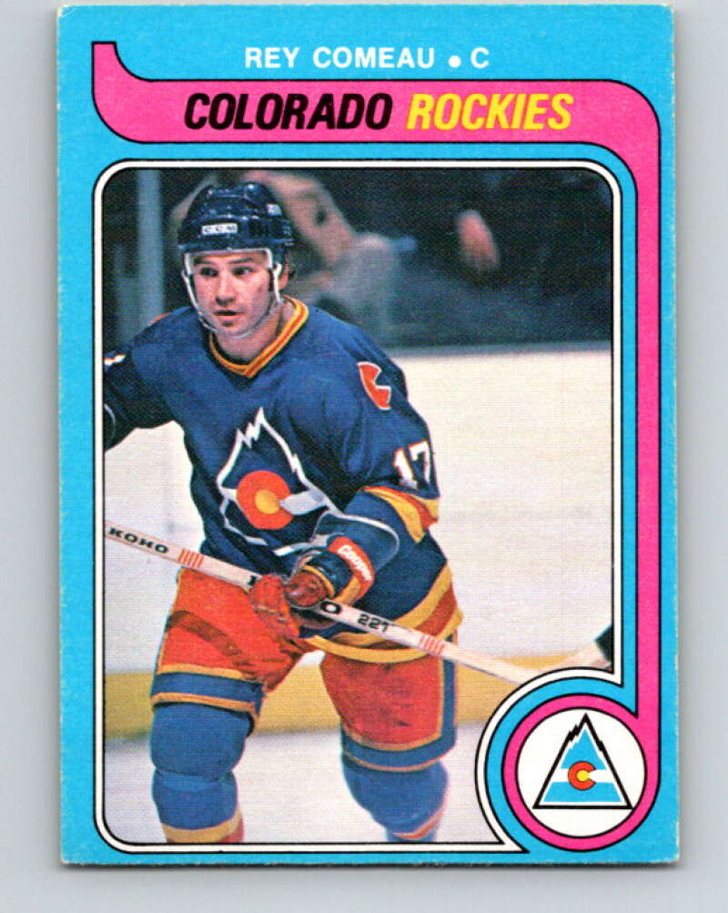 1979-80 O-Pee-Chee #385 Rey Comeau  Colorado Rockies  V20675