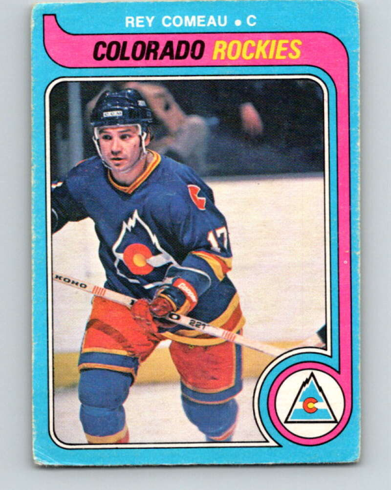 1979-80 O-Pee-Chee #385 Rey Comeau  Colorado Rockies  V20676