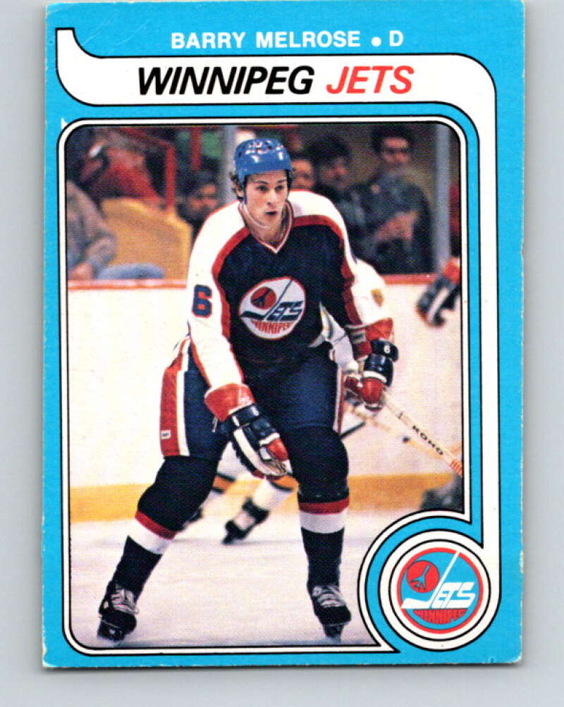 1979-80 O-Pee-Chee #386 Barry Melrose  RC Rookie Winnipeg Jets  V20681