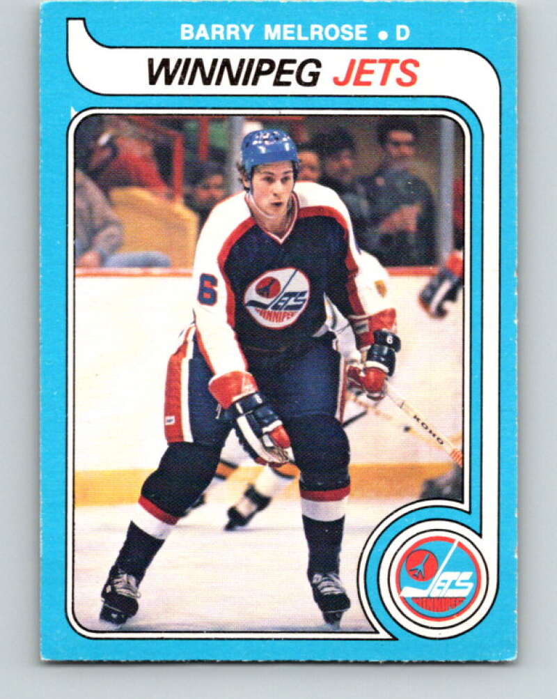 1979-80 O-Pee-Chee #386 Barry Melrose  RC Rookie Winnipeg Jets  V20682