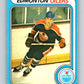 1979-80 O-Pee-Chee #387 Dave Hunter  RC Rookie Edmonton Oilers  V20699
