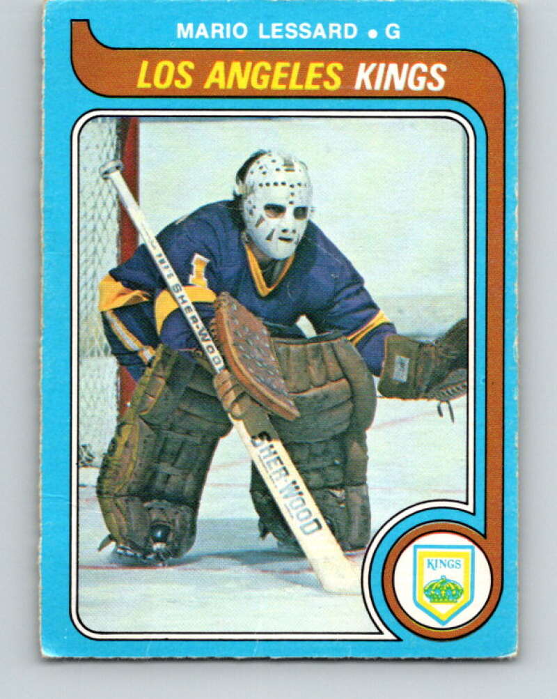 1979-80 O-Pee-Chee #389 Mario Lessard  RC Rookie Los Angeles Kings  V20711