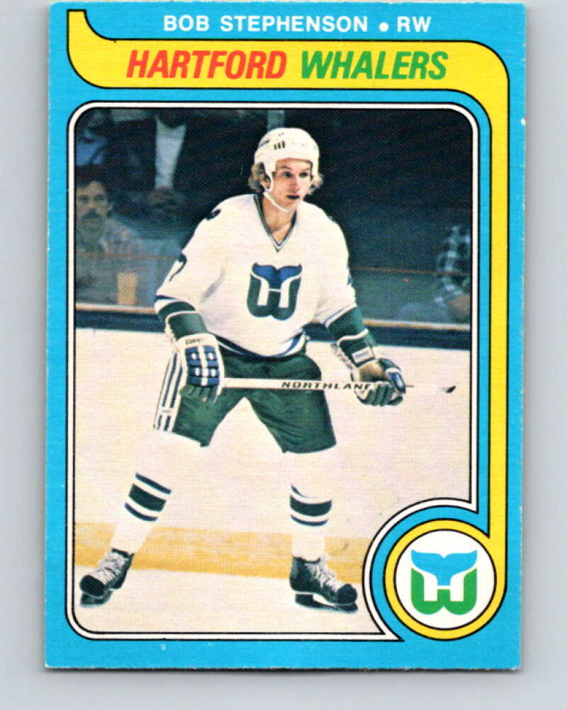 1979-80 O-Pee-Chee #391 Bob Stephenson  RC Rookie Hartford Whalers  V20723