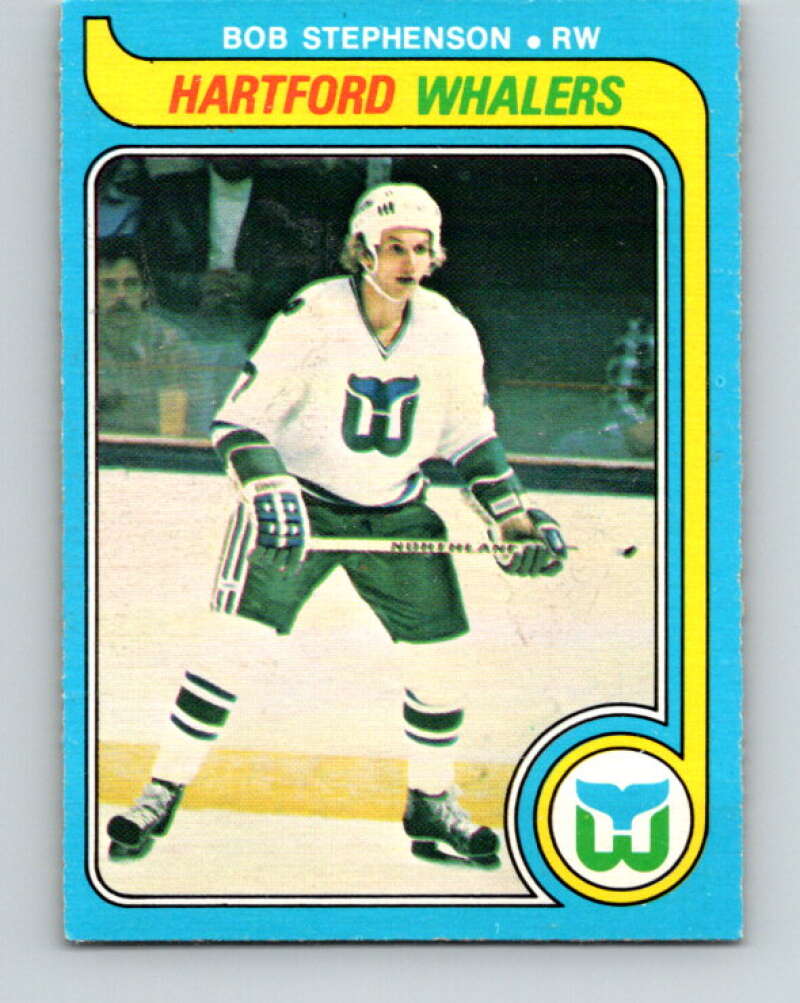 1979-80 O-Pee-Chee #391 Bob Stephenson  RC Rookie Hartford Whalers  V20725