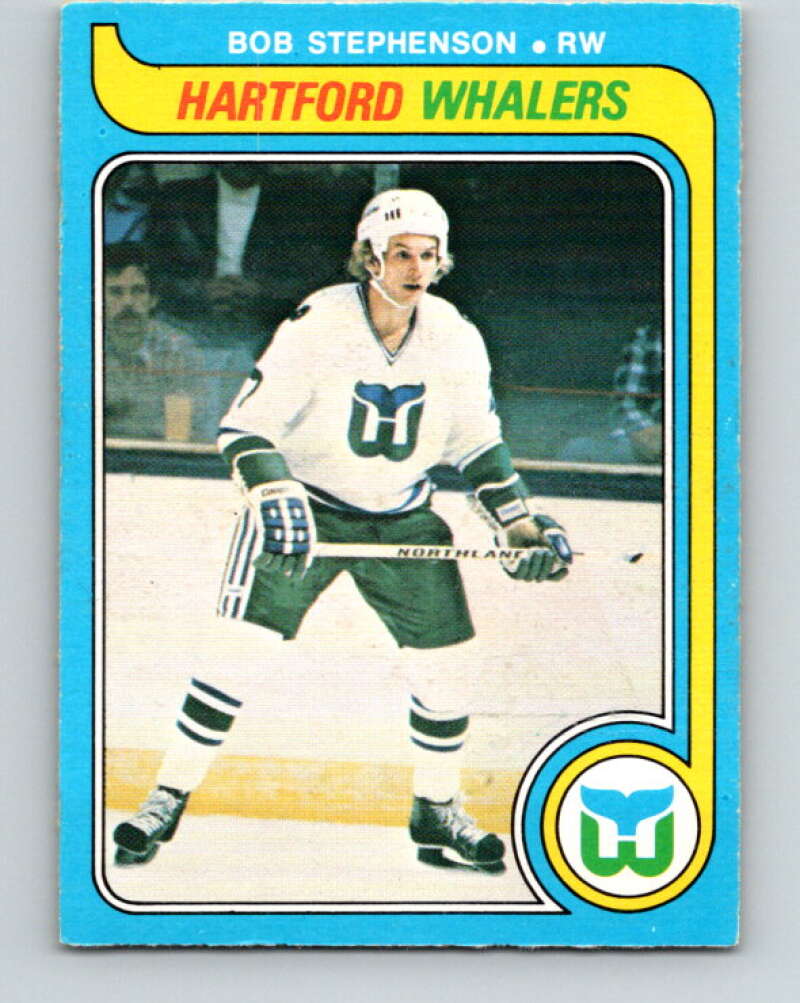 1979-80 O-Pee-Chee #391 Bob Stephenson  RC Rookie Hartford Whalers  V20727