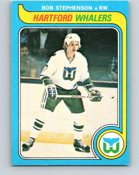 1979-80 O-Pee-Chee #391 Bob Stephenson  RC Rookie Hartford Whalers  V20728