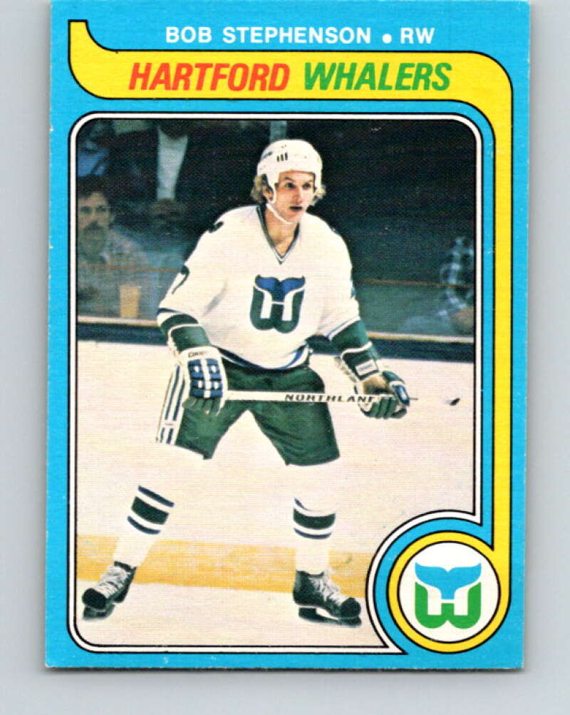 1979-80 O-Pee-Chee #391 Bob Stephenson  RC Rookie Hartford Whalers  V20731