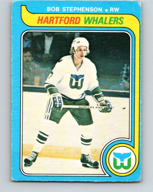1979-80 O-Pee-Chee #391 Bob Stephenson  RC Rookie Hartford Whalers  V20732