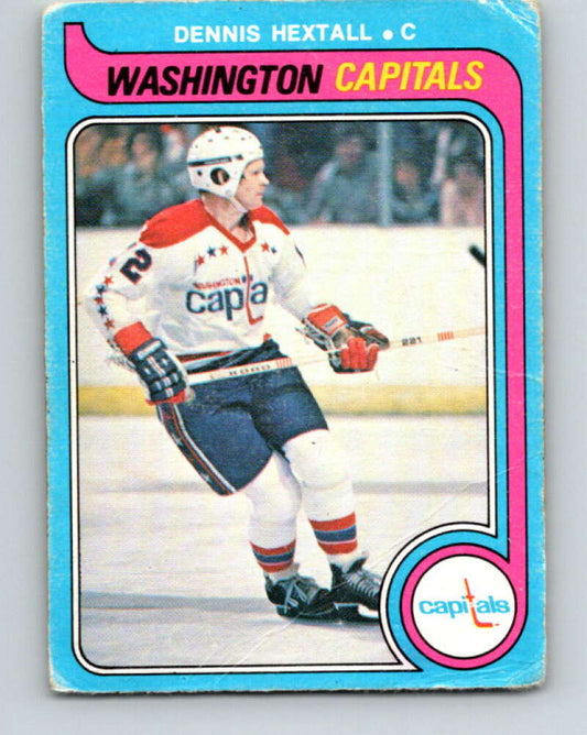 1979-80 O-Pee-Chee #392 Dennis Hextall  Washington Capitals  V20738