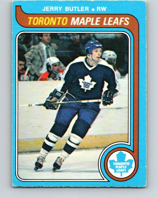 1979-80 O-Pee-Chee #393 Jerry Butler  Toronto Maple Leafs  V20744