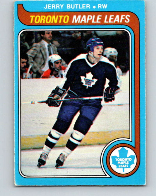 1979-80 O-Pee-Chee #393 Jerry Butler  Toronto Maple Leafs  V20746