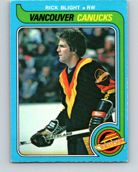 1979-80 O-Pee-Chee #395 Rick Blight  Vancouver Canucks  V20754