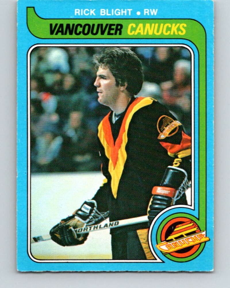 1979-80 O-Pee-Chee #395 Rick Blight  Vancouver Canucks  V20756