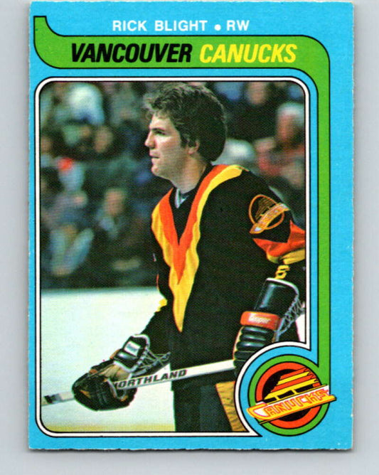 1979-80 O-Pee-Chee #395 Rick Blight  Vancouver Canucks  V20758