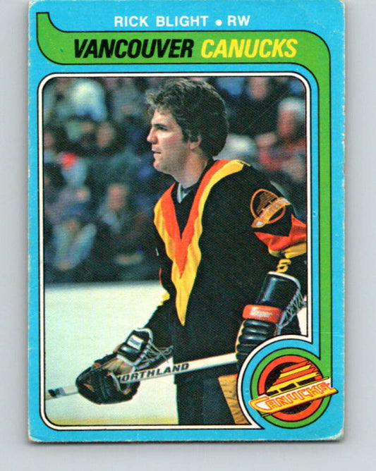1979-80 O-Pee-Chee #395 Rick Blight  Vancouver Canucks  V20765