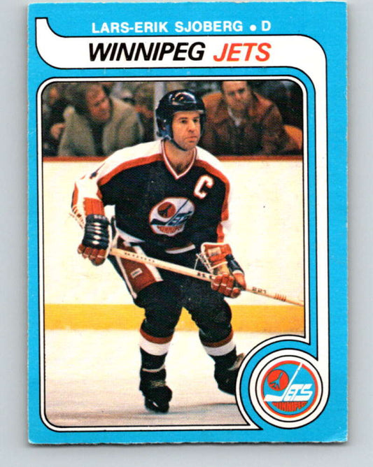 1979-80 O-Pee-Chee #396 Lars-Erik Sjoberg  Winnipeg Jets  V20768