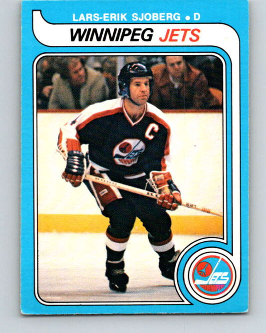 1979-80 O-Pee-Chee #396 Lars-Erik Sjoberg  Winnipeg Jets  V20772