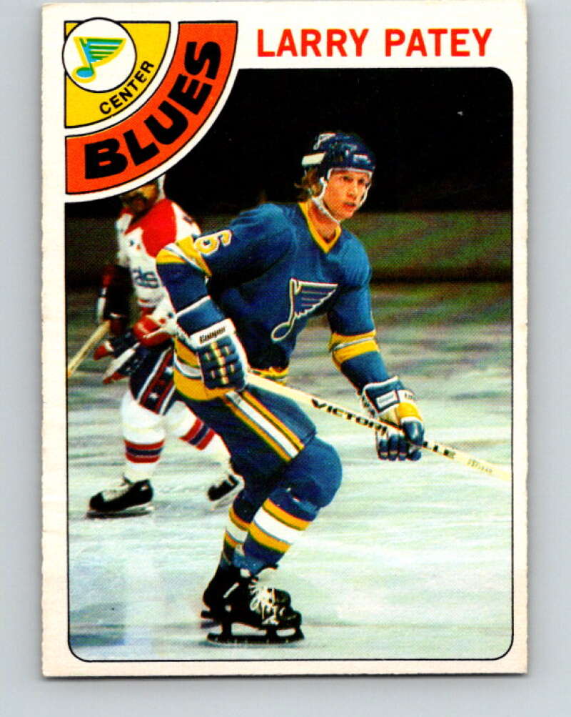 1978-79 O-Pee-Chee #8 Larry Patey  St. Louis Blues  V20876