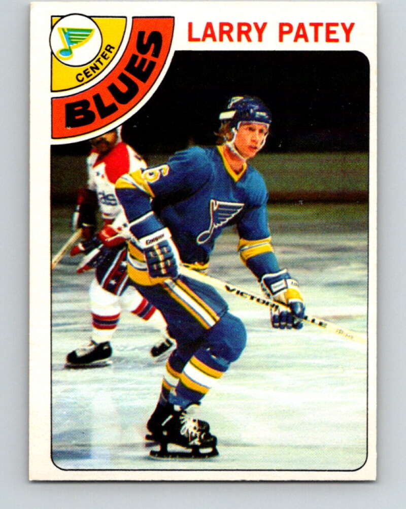 1978-79 O-Pee-Chee #8 Larry Patey  St. Louis Blues  V20878